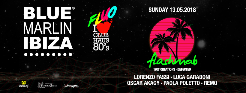 Club Haus 80’s | Blue Marlin Ibiza | Beach Restaurant